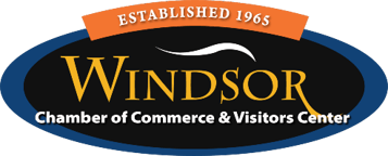 Logotipo de la Cámara de Comercio y el Centro de Visitantes de Windsor